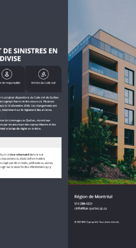 Image - Copropriété BAC Québec